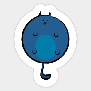 Balloon cat Sticker